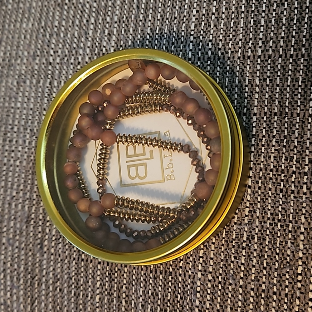 B.b.Lila necklace/bracelet